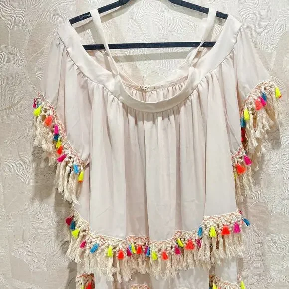 0403 New Women's Luxe Moda White Bikini Dresses - Picture 3 of 14